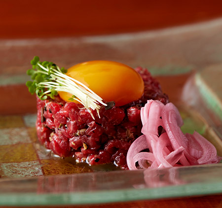 骨付きハンバーグ